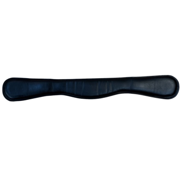 NWOT NUNN FINER Passage Dressage Black Leather Horse Riding Girth Size 30 - Picture 3 of 6